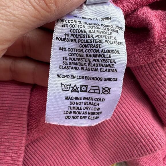 Pink Cut Out Sweatshirt - Picture 6 of 6